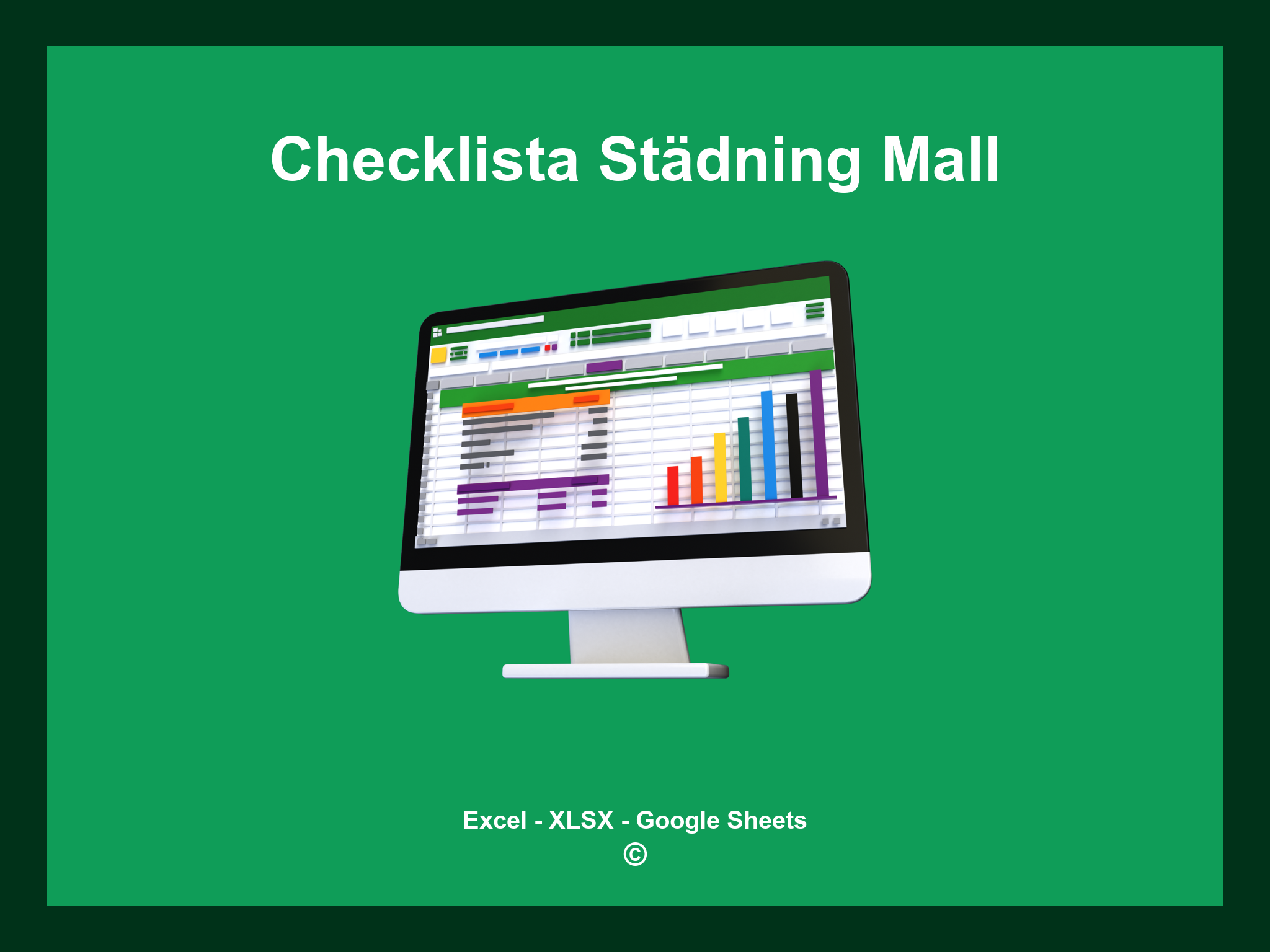 Checklista Städning Mall